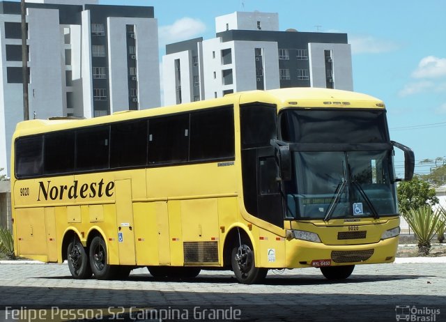 Viação Nordeste 9020 na cidade de Campina Grande, Paraíba, Brasil, por Felipe Pessoa de Albuquerque. Número da foto: #4420804.