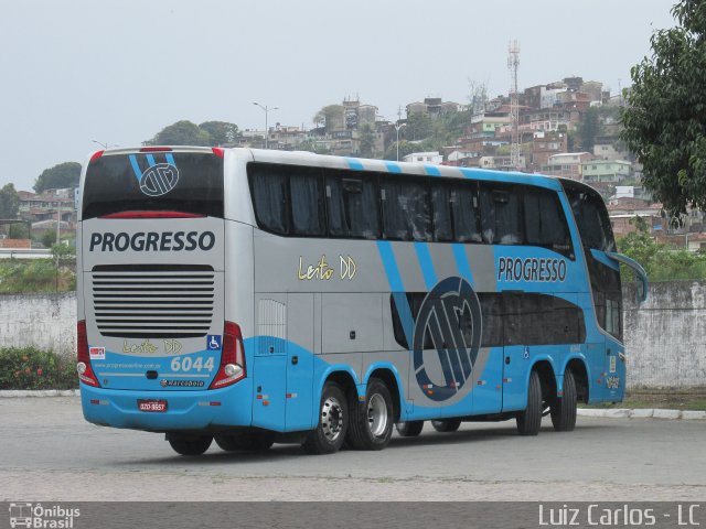 Auto Viação Progresso 6044 na cidade de Recife, Pernambuco, Brasil, por Luiz Carlos de Santana. ID da foto: 4423273.