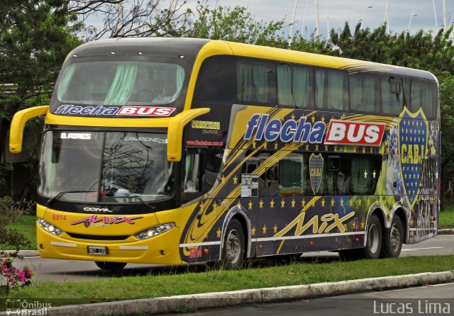Flecha Bus 8814 na cidade de Florianópolis, Santa Catarina, Brasil, por Lucas Lima. Número da foto: #4423720.