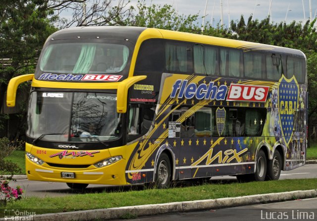 Flecha Bus 8814 na cidade de Florianópolis, Santa Catarina, Brasil, por Lucas Lima. ID da foto: 4423720.