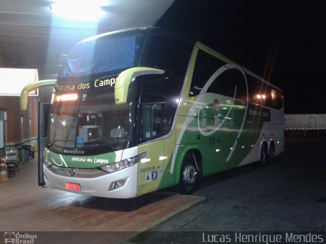 Expresso Princesa dos Campos 6539 na cidade de Guarapuava, Paraná, Brasil, por Lucas Henrique Mendes. ID da foto: 4423785.