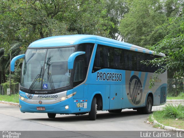 Auto Viação Progresso 6450 na cidade de Recife, Pernambuco, Brasil, por Luiz Carlos de Santana. ID da foto: 4423299.