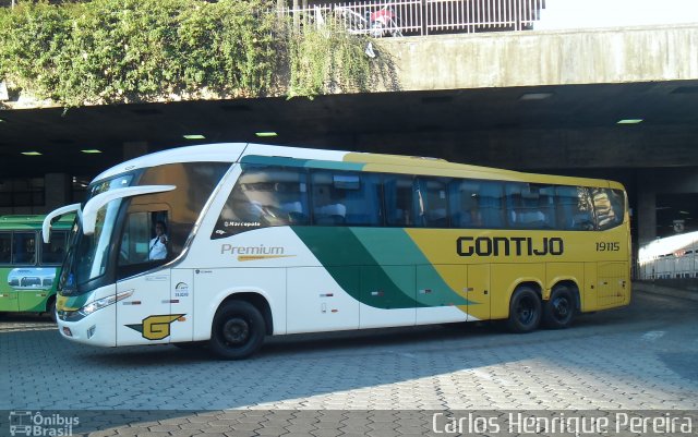 Empresa Gontijo de Transportes 19115 na cidade de Belo Horizonte, Minas Gerais, Brasil, por Carlos Henrique Pereira. Número da foto: #4424306.