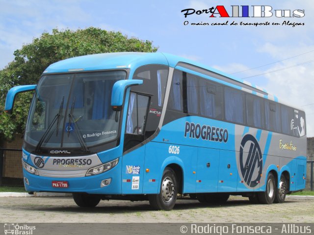Auto Viação Progresso 6026 na cidade de Jaboatão dos Guararapes, Pernambuco, Brasil, por Rodrigo Fonseca. Número da foto: #4424439.