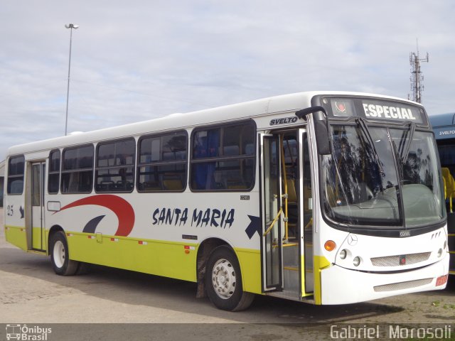 Transportes Santa Maria 25 na cidade de Pelotas, Rio Grande do Sul, Brasil, por Gabriel  Morosoli. Número da foto: #4367891.