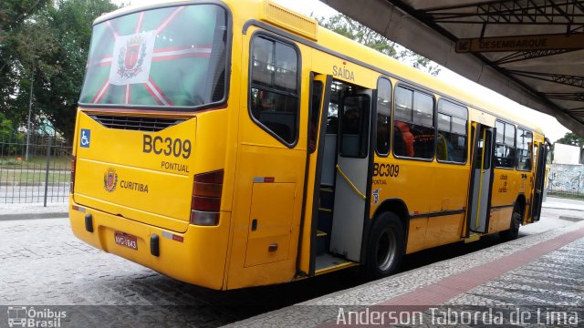 Transporte Coletivo Glória BC309 na cidade de Curitiba, Paraná, Brasil, por Anderson Taborda de Lima. Número da foto: #4365896.