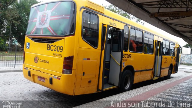 Transporte Coletivo Glória BC309 na cidade de Curitiba, Paraná, Brasil, por Anderson Taborda de Lima. ID da foto: 4365896.