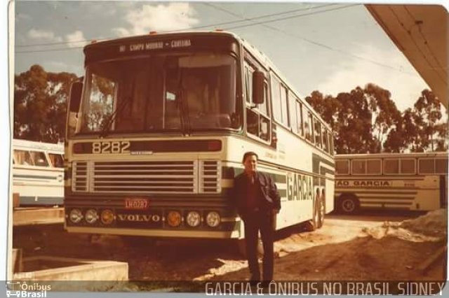 Viação Garcia 8282 na cidade de Curitiba, Paraná, Brasil, por EDUARDO - SOROCABUS. Número da foto: #4367346.
