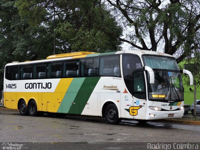 Empresa Gontijo de Transportes 14125 na cidade de São Paulo, São Paulo, Brasil, por Rodrigo Coimbra. ID da foto: 4366384.