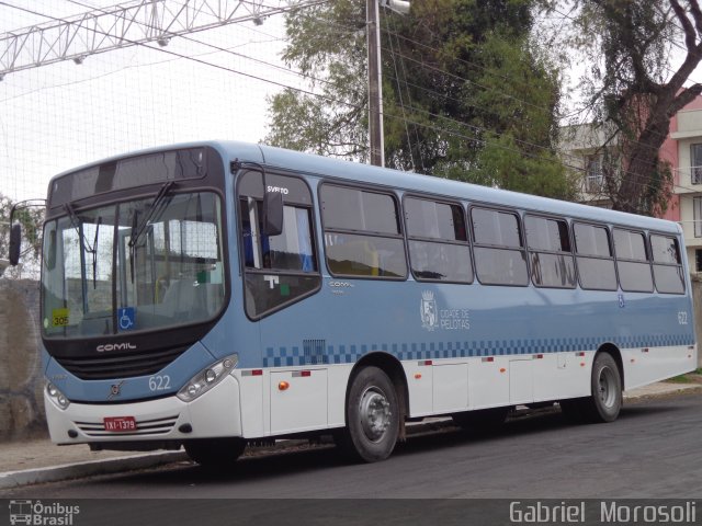 Transportes Santa Maria 622 na cidade de Pelotas, Rio Grande do Sul, Brasil, por Gabriel  Morosoli. Número da foto: #4367845.