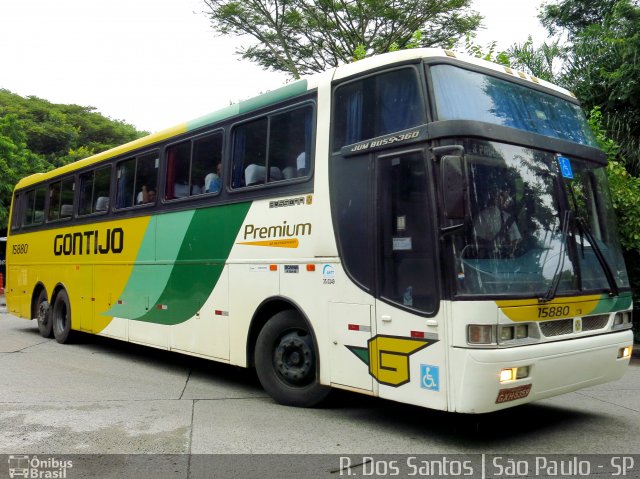 Empresa Gontijo de Transportes 15880 na cidade de São Paulo, São Paulo, Brasil, por Rafael Santos. ID da foto: 4425576.