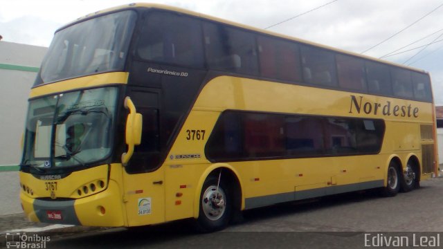 Viação Nordeste 3767 na cidade de João Pessoa, Paraíba, Brasil, por Edivan Leal. Número da foto: #4425341.