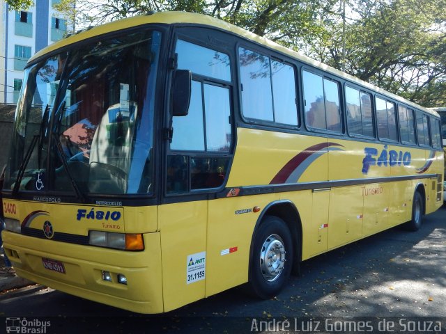 Fábio Turismo 3400 na cidade de Aparecida, São Paulo, Brasil, por André Luiz Gomes de Souza. Número da foto: #4426169.