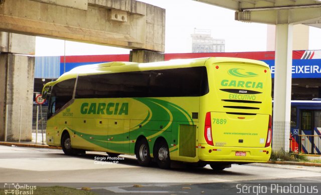 Viação Garcia 7889 na cidade de Campinas, São Paulo, Brasil, por Sérgio de Sousa Elias. Número da foto: #4426317.