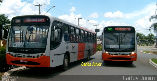 Rápido Araguaia 1453-4 na cidade de Goiânia, Goiás, Brasil, por Carlos Júnior. Número da foto: #4425997.