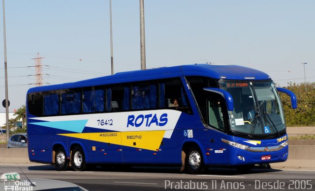 RodeRotas - Rotas de Viação do Triângulo 76412 na cidade de São Paulo, São Paulo, Brasil, por Cristiano Soares da Silva. Número da foto: #4425232.