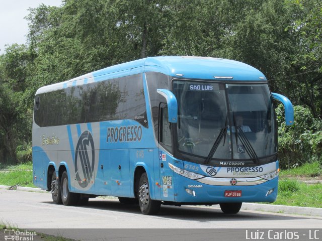 Auto Viação Progresso 6145 na cidade de Recife, Pernambuco, Brasil, por Luiz Carlos de Santana. Número da foto: #4427494.