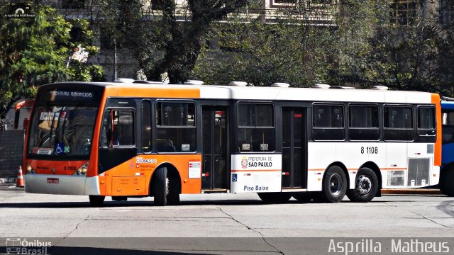 TRANSPPASS - Transporte de Passageiros 8 1108 na cidade de São Paulo, São Paulo, Brasil, por Asprilla Matheus. ID da foto: 4427751.