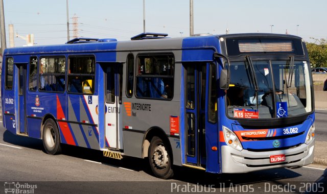 Real Transportes Metropolitanos 35.062 na cidade de São Paulo, São Paulo, Brasil, por Cristiano Soares da Silva. ID da foto: 4427373.