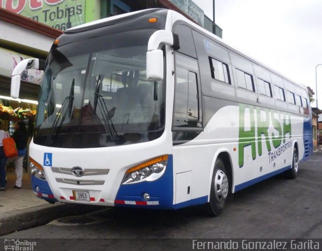 Transportes Arsa GB 2853 na cidade de Alto Paraíso de Goiás, Goiás, Brasil, por Fernando Gonzalez Garita. Número da foto: #4427631.