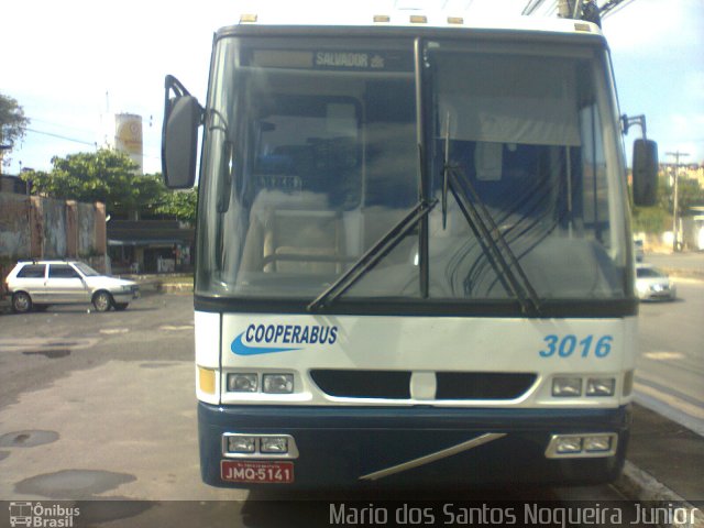 Cooperabus 3016 na cidade de Salvador, Bahia, Brasil, por Mario dos Santos Nogueira Junior. Número da foto: #4426645.