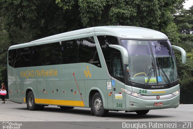 Viação Itapemirim 248 na cidade de São Paulo, São Paulo, Brasil, por Douglas Paternezi. Número da foto: #4427289.
