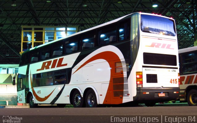 RIL - Rodoviário Ibitinguense Ltda. 415 na cidade de Bauru, São Paulo, Brasil, por Emanuel Corrêa Lopes. Número da foto: #4428224.