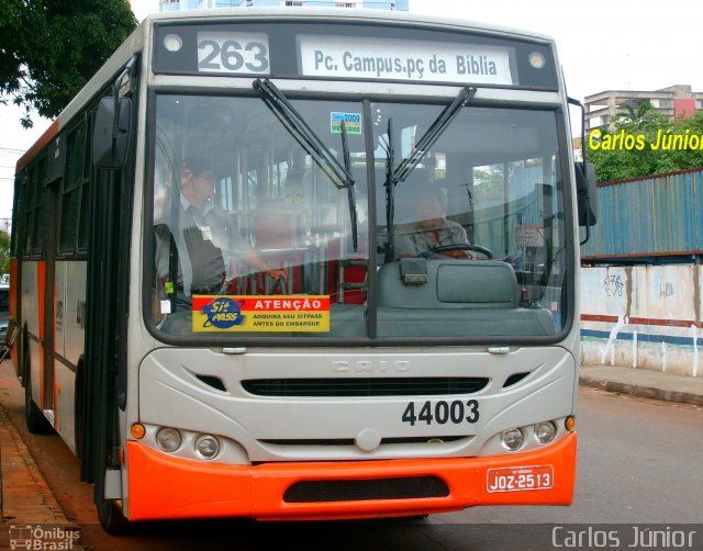 CTUR - Cooperativa de Transporte Urbano 44003 na cidade de Goiânia, Goiás, Brasil, por Carlos Júnior. Número da foto: #4369798.