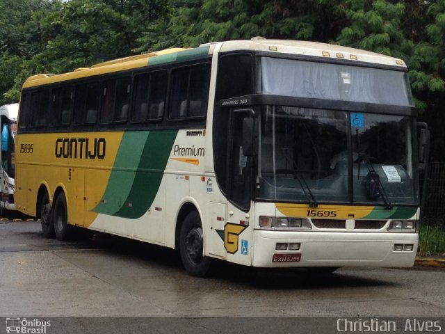 Empresa Gontijo de Transportes 15695 na cidade de São Paulo, São Paulo, Brasil, por Christian  Alves. ID da foto: 4369286.