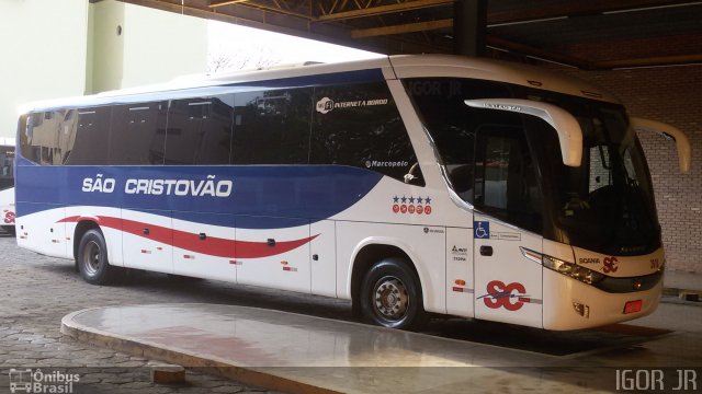 Viação São Cristóvão 2610 na cidade de Divinópolis, Minas Gerais, Brasil, por Igor Policarpo. Número da foto: #4369872.