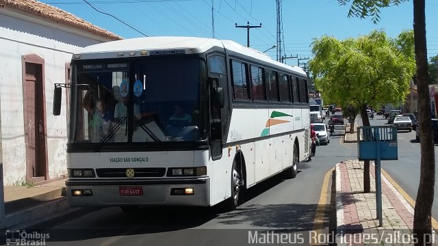 Viação São Gonçalo 80 na cidade de Altos, Piauí, Brasil, por Francisco Matheus Rodrigues Martins . Número da foto: #4368350.
