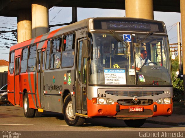 Viação Osasco 644 na cidade de Osasco, São Paulo, Brasil, por Gabriel Almeida. Número da foto: #4370114.