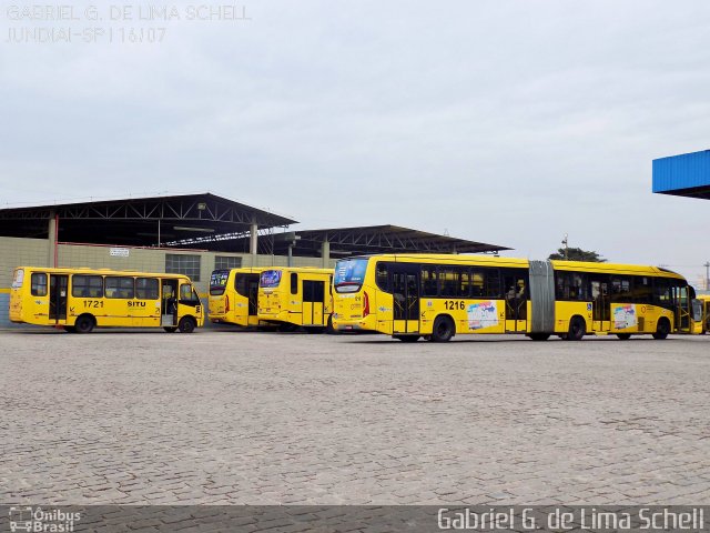 Viação Leme 1216 na cidade de Jundiaí, São Paulo, Brasil, por Gabriel Giacomin de Lima. Número da foto: #4369136.