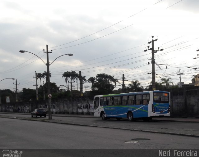 Viação Ponte Coberta RJ 190.030 na cidade de Rio de Janeiro, Rio de Janeiro, Brasil, por Neri  Ferreira. Número da foto: #4368227.