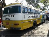 Empresa Gontijo de Transportes 2990 na cidade de Divinópolis, Minas Gerais, Brasil, por Reginaldo Barbosa dos Santos. ID da foto: :id.