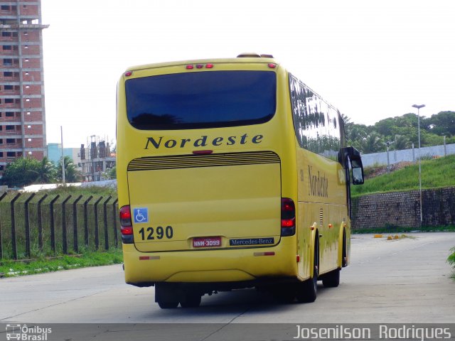 Viação Nordeste 1290 na cidade de Natal, Rio Grande do Norte, Brasil, por Josenilson  Rodrigues. Número da foto: #4372398.