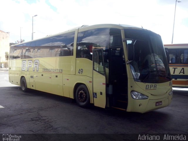 BPA Transportes 49 na cidade de Belo Horizonte, Minas Gerais, Brasil, por Adriano  Almeida. Número da foto: #4370531.