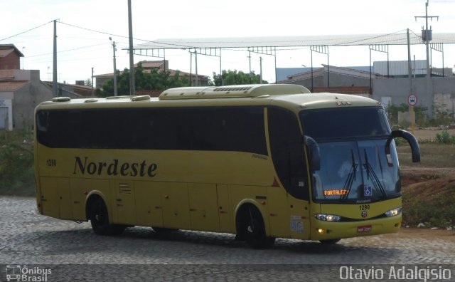 Viação Nordeste 1290 na cidade de Mossoró, Rio Grande do Norte, Brasil, por Otavio Adalgisio. Número da foto: #4370607.