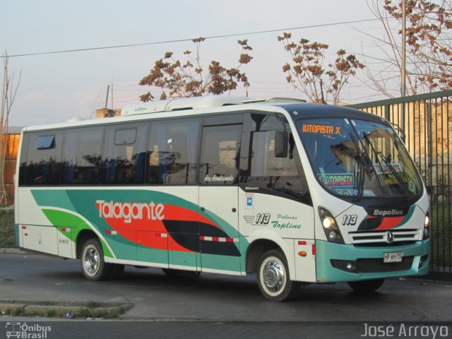 Flota Talagante 113 na cidade de Santiago, Rio Grande do Sul, Brasil, por José Arroyo Jgambuss. Número da foto: #4370658.