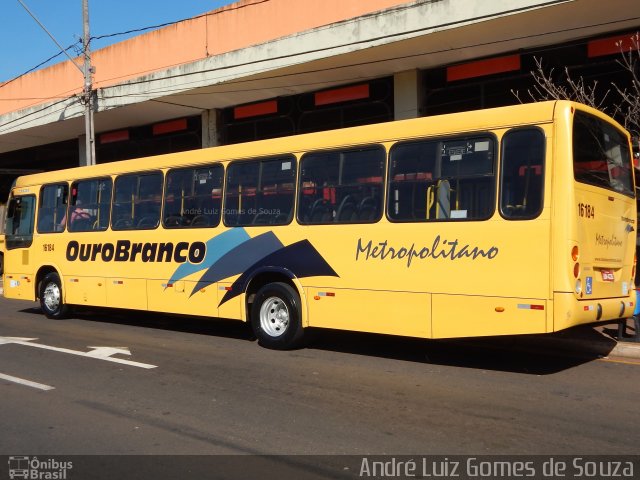 Viação Ouro Branco 16184 na cidade de Londrina, Paraná, Brasil, por André Luiz Gomes de Souza. ID da foto: 4371797.