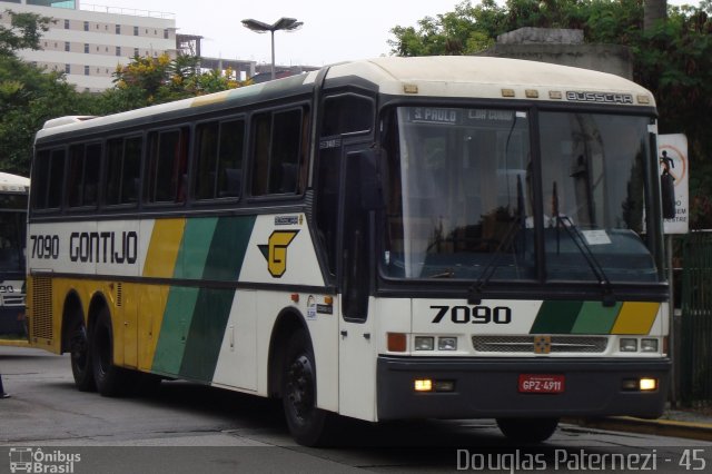 Empresa Gontijo de Transportes 7090 na cidade de São Paulo, São Paulo, Brasil, por Douglas Paternezi. Número da foto: #4371365.