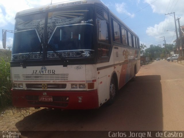 Ônibus Particulares 1100 na cidade de Santa Izabel do Pará, Pará, Brasil, por Carlos Jorge N.  de Castro. Número da foto: #4374049.
