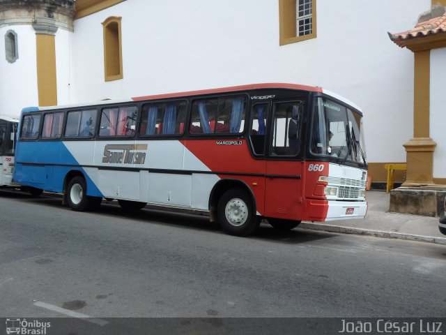 Samuel Transporte Turismo 860 na cidade de Oliveira, Minas Gerais, Brasil, por João César Luz. ID da foto: 4373808.