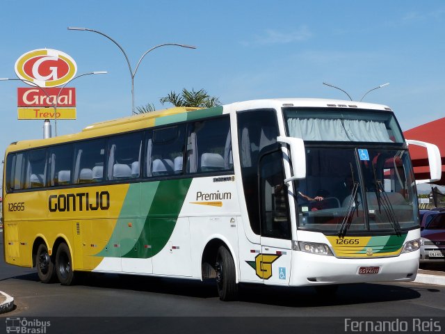 Empresa Gontijo de Transportes 12665 na cidade de Ribeirão Preto, São Paulo, Brasil, por Fernando Reis. Número da foto: #4373590.