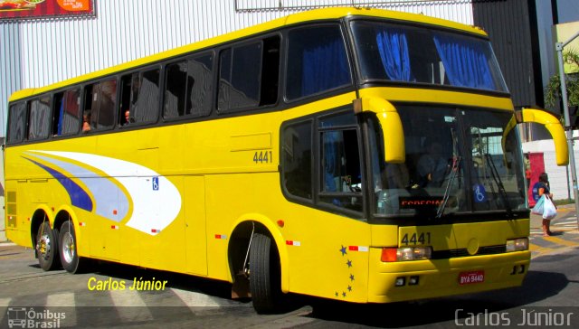 Transportes Coletivos Pérola do Oeste 4441 na cidade de Goiânia, Goiás, Brasil, por Carlos Júnior. Número da foto: #4374169.