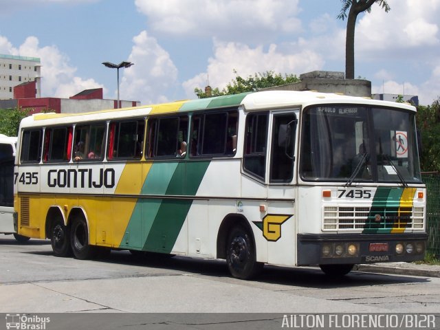 Empresa Gontijo de Transportes 7435 na cidade de São Paulo, São Paulo, Brasil, por Ailton Florencio. ID da foto: 4374524.