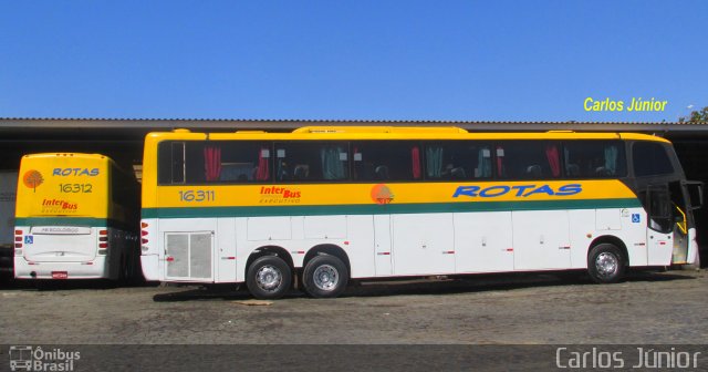 RodeRotas - Rotas de Viação do Triângulo 16311 na cidade de Goiânia, Goiás, Brasil, por Carlos Júnior. ID da foto: 4375808.