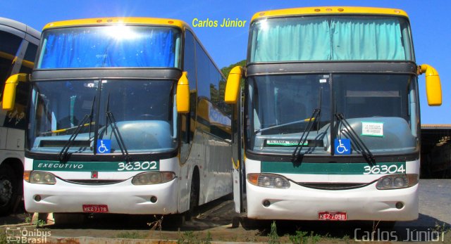 Nacional Expresso 36304 na cidade de Goiânia, Goiás, Brasil, por Carlos Júnior. ID da foto: 4375817.