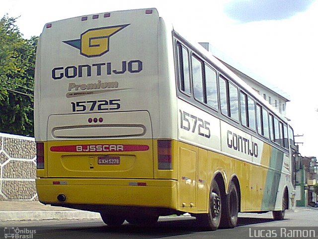 Empresa Gontijo de Transportes 15725 na cidade de Serra Talhada, Pernambuco, Brasil, por Lucas Ramon. ID da foto: 4375334.