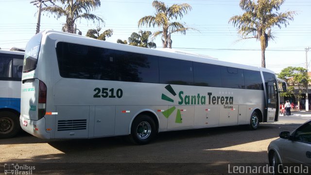 STT - Santa Tereza Transportes e Turismo 2510 na cidade de Tambaú, São Paulo, Brasil, por Leonardo Carola. Número da foto: #4376168.